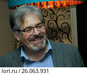 Американский радиоведущий Стив Шер (2017 год). Редакционное фото, фотограф Голованов Сергей / Фотобанк Лори