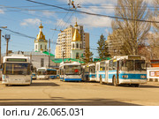 Троллейбусное депо (2017 год). Редакционное фото, фотограф Акиньшин Владимир / Фотобанк Лори