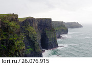 Cliffs of Moher (2017 год). Стоковое фото, фотограф Татьяна Кахилл / Фотобанк Лори