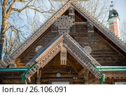 Мастерская. Государственный историко-художественный и литературный музей-заповедник Абрамцево. Россия, Московская область, Абрамцево. (2016 год). Редакционное фото, фотограф Pukhov K / Фотобанк Лори