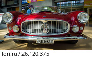 STUTTGART, GERMANY - MARCH 02, 2017: Grand tourer car Maserati 3500 GT (Tipo 101), 1958. Europe's greatest classic car exhibition "RETRO CLASSICS" Редакционное фото, фотограф Sergey Kohl / Фотобанк Лори