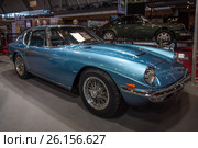 STUTTGART, GERMANY - MARCH 02, 2017: Grand tourer car Maserati Mistral 3700 (Tipo AM109), 1967. Europe's greatest classic car exhibition "RETRO CLASSICS" Редакционное фото, фотограф Sergey Kohl / Фотобанк Лори