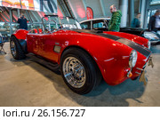 STUTTGART, GERMANY - MARCH 02, 2017: Roadster Phoenix-Cobra, 1989. Europe's greatest classic car exhibition "RETRO CLASSICS" Редакционное фото, фотограф Sergey Kohl / Фотобанк Лори