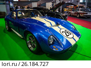 STUTTGART, GERMANY - MARCH 03, 2017: Sports car Shelby Daytona Cobra Coupe, 1965. Europe's greatest classic car exhibition "RETRO CLASSICS" Редакционное фото, фотограф Sergey Kohl / Фотобанк Лори