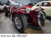 STUTTGART, GERMANY - MARCH 03, 2017: Jaguar "Kougar" kit car, 1979. Europe's greatest classic car exhibition "RETRO CLASSICS" Редакционное фото, фотограф Sergey Kohl / Фотобанк Лори