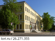 Здание Уфимской государственной академии искусств имени Загира Исмагилова (УГАИ) (2015 год). Стоковое фото, фотограф Коротнев / Фотобанк Лори