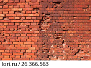 Брестская крепость. Фрагмент стены (2017 год). Редакционное фото, фотограф Дмитрий Грушин / Фотобанк Лори