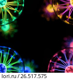 Electricity fire-ball. Abstract photo of electric waves. Static electricity. Стоковое фото, фотограф Роман Клевцов / Фотобанк Лори
