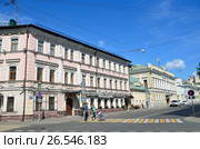Москва, Подсосенский переулок, дом 32. Киностудия "Изарус фильм" в старинной усадьбе. Редакционное фото, фотограф Овчинникова Ирина / Фотобанк Лори