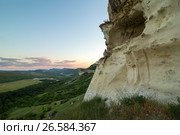 Cave city Bakla in Bakhchysarai Raion, Crimea. Стоковое фото, фотограф Юлия Машкова / Фотобанк Лори