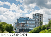ЖК Riverside («Риверсайд»). Нижний Новгород. Россия (2017 год). Редакционное фото, фотограф E. O. / Фотобанк Лори