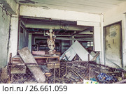 Abandoned hotel (2017 год). Стоковое фото, фотограф Виктор Застольский / Фотобанк Лори