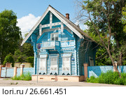 Погодинская изба. Погодинская улица, 12 А. Москва. Россия (2017 год). Редакционное фото, фотограф E. O. / Фотобанк Лори