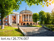 Утраченный вид речного вокзала The lost sight of the river station in Tver (2017 год). Стоковое фото, фотограф Baturina Yuliya / Фотобанк Лори