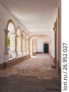 Gallery in the church of Nossa Senhora da Nazare. Nazare. Portugal (2016 год). Редакционное фото, фотограф Сергей Пристяжнюк (Serg Zastavkin) / Фотобанк Лори