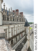 Замок Амбуаз (фр. château d'Amboise). Департамент Эндр и Луара. Франция (2017 год). Редакционное фото, фотограф E. O. / Фотобанк Лори