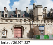 Государственный музей Средневековья - термы и особняк Клюни (Musee national du Moyen Age - Thermes et hotel de Cluny). Париж. Франция (2017 год). Редакционное фото, фотограф E. O. / Фотобанк Лори