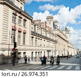 Университет Париж IV Сорбонна (L'Universite Paris-IV). Париж. Франция (2017 год). Редакционное фото, фотограф E. O. / Фотобанк Лори