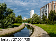 Москва, Марьино, Мячковский  бульвар (2017 год). Стоковое фото, фотограф glokaya_kuzdra / Фотобанк Лори