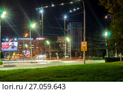 Площадь Димитрова. Город Рязань (2017 год). Редакционное фото, фотограф Владимир Макеев / Фотобанк Лори