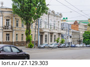 Площадь Толстого в Ростове на Дону (2015 год). Редакционное фото, фотограф Алёшина Оксана / Фотобанк Лори