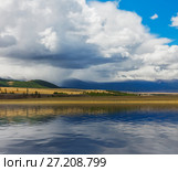Altai mountains. Beautiful highland landscape. Russia Siberia. Стоковое фото, фотограф Ильин Сергей / Фотобанк Лори