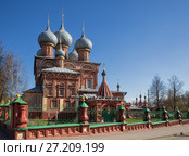 Церковь Воскресения Христова на Дебре (2017 год). Стоковое фото, фотограф Юлия Бабкина / Фотобанк Лори
