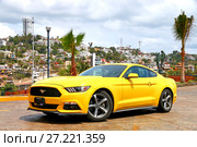 Ford Mustang (2017 год). Редакционное фото, фотограф Art Konovalov / Фотобанк Лори