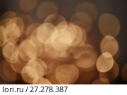 golden christmas lights background. Стоковое фото, фотограф Ярослав Данильченко / Фотобанк Лори