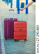 Two suitcases. Стоковое фото, фотограф Наталья Давыдова / Фотобанк Лори