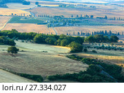 Tuscany countryside, Pienza, Italy (2017 год). Стоковое фото, фотограф Юрий Брыкайло / Фотобанк Лори