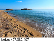 Isola delle Correnti Capo Passero beach (2017 год). Стоковое фото, фотограф Юрий Брыкайло / Фотобанк Лори