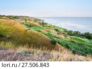 Берег Таганрогского залива в Ростовской области (2015 год). Стоковое фото, фотограф Алёшина Оксана / Фотобанк Лори
