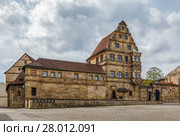 Alte Hofhaltung (Old Court), Bamberg, Germany (2017 год). Стоковое фото, фотограф Boris Breytman / Фотобанк Лори