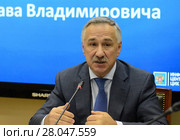 Заместитель Председателя Центральной избирательной комиссии Российской Федерации Станислав Владимирович Вавилов (2015 год). Редакционное фото, фотограф Free Wind / Фотобанк Лори