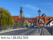 View of Lauf an der Pegnitz, Germany (2017 год). Стоковое фото, фотограф Boris Breytman / Фотобанк Лори