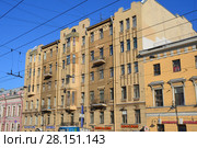 Санкт-Петербург, Литейный проспект, дом 16. Дом Ф. К. Шульца - Доходный дом А. М. Александрова (2018 год). Редакционное фото, фотограф Овчинникова Ирина / Фотобанк Лори