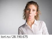 Young business woman. Стоковое фото, фотограф Типляшина Евгения / Фотобанк Лори