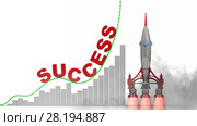 Success chart. Стоковая анимация, аниматор WalDeMarus / Фотобанк Лори