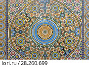 Traditional maroccan pattern background. Стоковое фото, фотограф Михаил Коханчиков / Фотобанк Лори