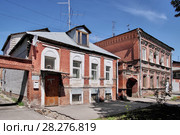 Самара. Чапаевская улица, дома 160 и 162 (2017 год). Стоковое фото, фотограф Илюхина Наталья / Фотобанк Лори