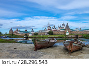 Спасо-Преображенский Соловецкий монастырь (2017 год). Редакционное фото, фотограф Natalia Sidorova / Фотобанк Лори