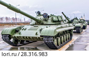 Бронетанковая техника. На открытой площадке музея военной техники «Боевая слава Урала». Верхняя Пышма. Свердловская область (2018 год). Редакционное фото, фотограф Сергей Афанасьев / Фотобанк Лори