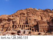 Иордания, Петра, царские гробницы (2016 год). Стоковое фото, фотограф Наталья Волкова / Фотобанк Лори