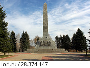 Тверская область, Ржев. Памятник героям Великой Отечественной войны 1941-1945 гг. (2018 год). Редакционное фото, фотограф Елена Орлова / Фотобанк Лори