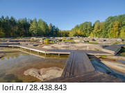 Беломорские петроглифы "Залавруга". Россия, Карелия (2016 год). Стоковое фото, фотограф Яковлев Сергей / Фотобанк Лори