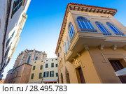 Ciutadella Menorca Cathedral at Ciudadela downtown in Balearic islands (2013 год). Стоковое фото, фотограф Tono Balaguer / Ingram Publishing / Фотобанк Лори