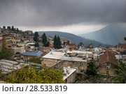 Buildings in old city, Safed, Northern District, Israel. Стоковое фото, фотограф Keith Levit / Ingram Publishing / Фотобанк Лори