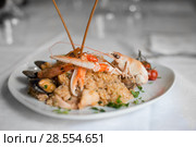 Risotto Allo Scoglio. Стоковое фото, фотограф Fausto Renda / Фотобанк Лори