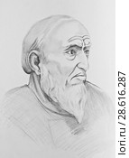 Портрет царя Ивана IV Васильевича, прозванного Грозным. Стоковая иллюстрация, иллюстратор Олег Хархан / Фотобанк Лори